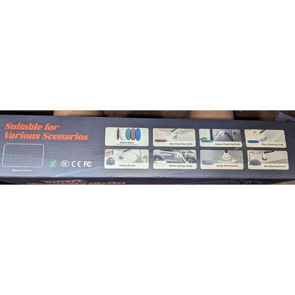 NEW ELECTRIC SPIN SCRUBBER - CORDLESS - Picture 2 of 3